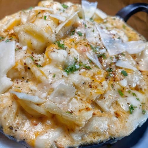 Lobster Mac and Cheese.