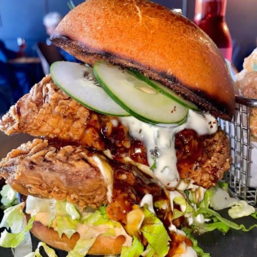 Fried Chicken Sandwich.