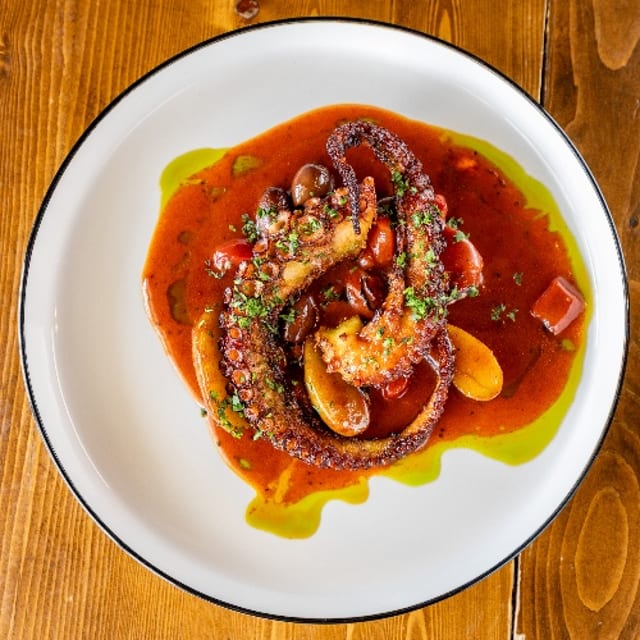 Charred Octopus.